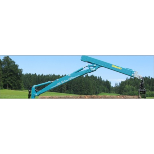 Vyvážecí vlek Pfanzelt a hydraulická ramena