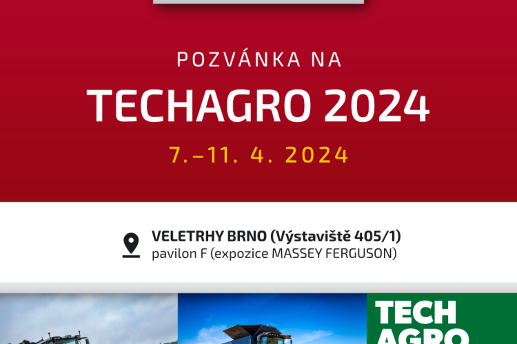 Pozvánka na TECHAGRO 2024