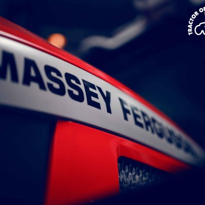 Traktor Massey Ferguson - detail masky